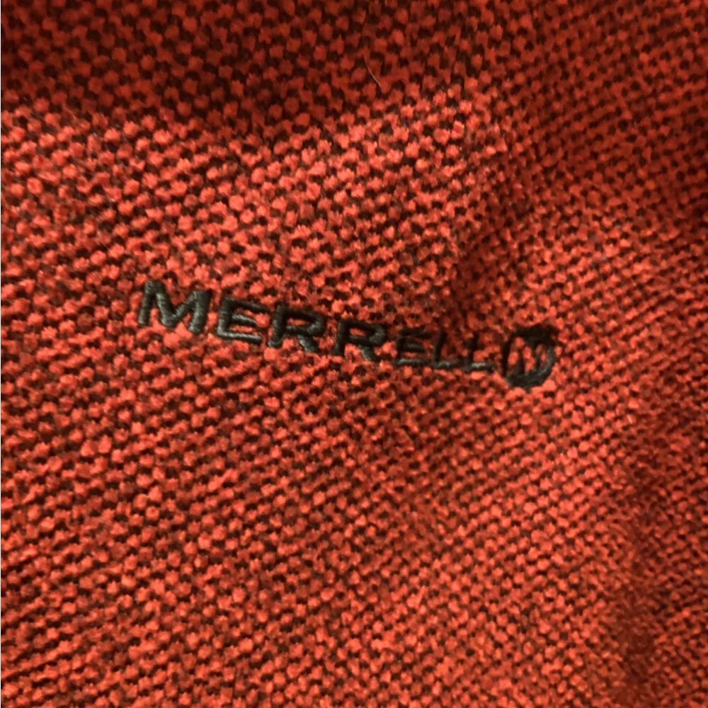 Merrell Red Textured Jacket - Picture 3 of 4
